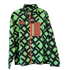 atsuko Hunter x Hunter Gon Fleece Jacket Size Large Hooded Anime Licensed NWT